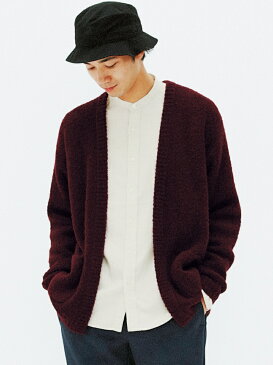 【SALE/50%OFF】UNITED ARROWS green label relaxing SC WO/ALP ブークレ カーディガン ユナイテッドアローズ グリーンレーベルリラクシング ニット【RBA_S】【RBA_E】【送料無料】