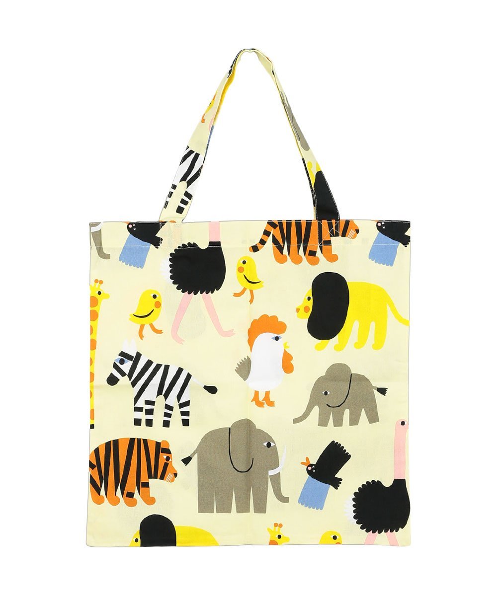 マリメッコ TIIKONI BAG 43*44CM ブルーコムブルー バッグ トートバッグ