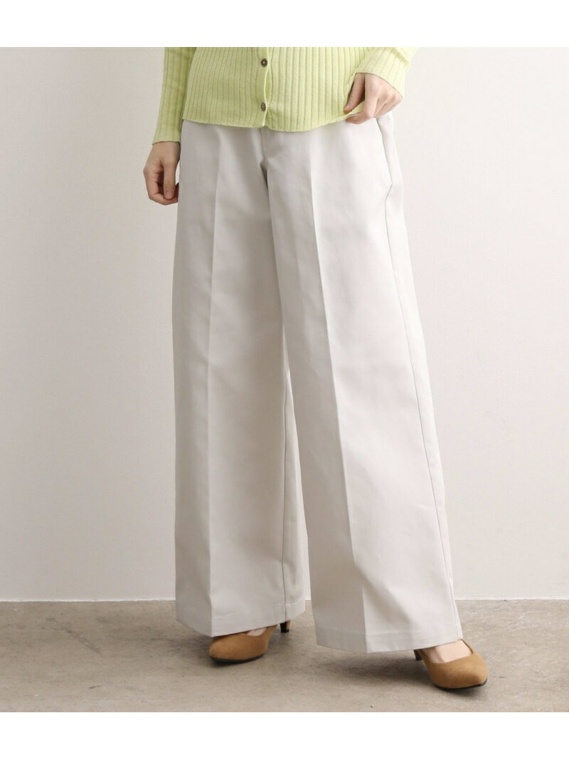 【SALE／60%OFF】SALON adam et rope' 【Dickies for SALON】別注PANTS サロン アダム エ ロペ パンツ チノパンツ ベージュ ホワイト ブラウン【送料無料】