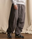 【SALE／40 OFF】Schott 直営限定/FADE OVER PANTS/フェード オーバーパンツ ショット パンツ その他のパンツ ブラック ベージュ【送料無料】