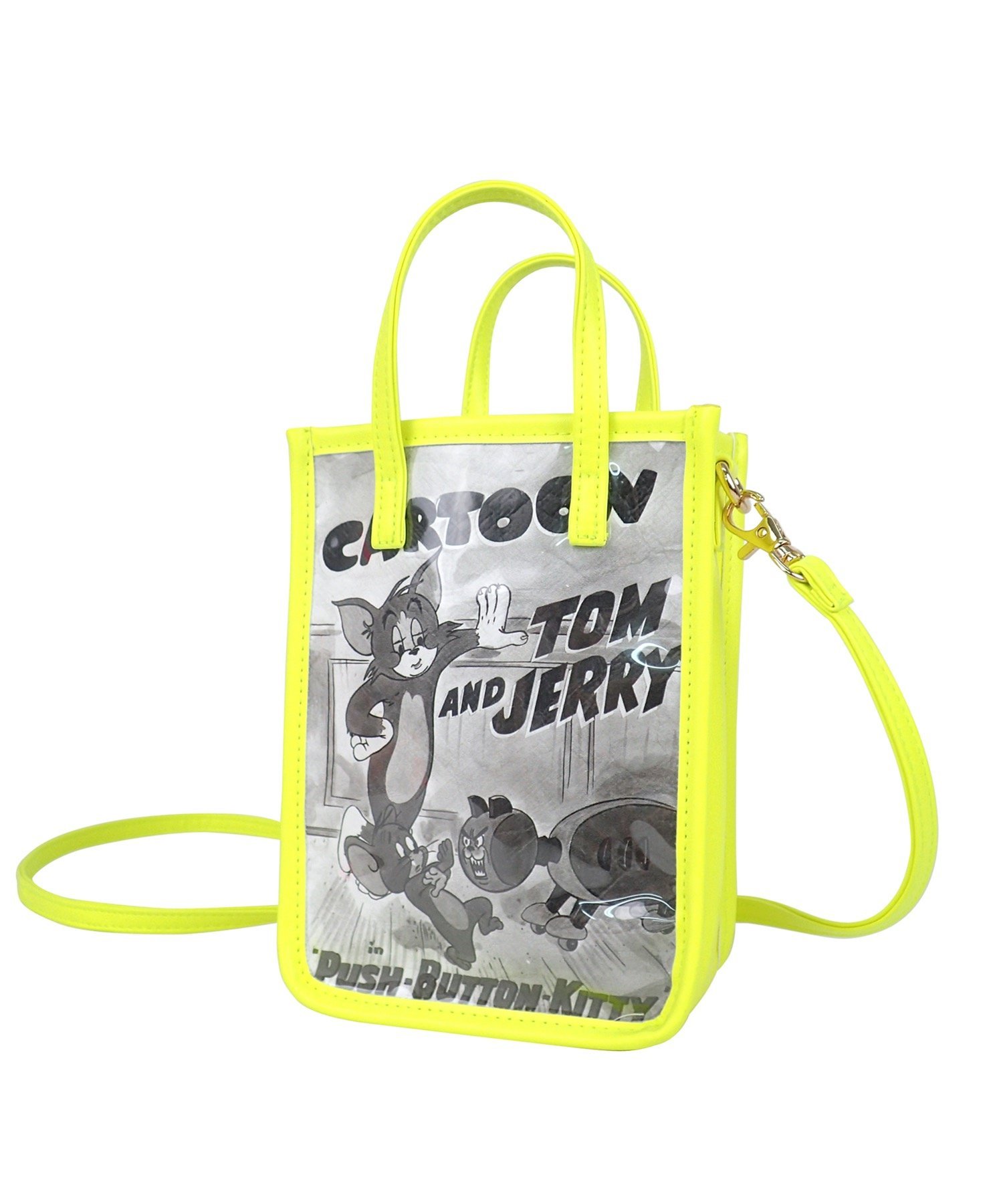 Magine ●FLAPPER:TOM & JERRYミニ ショルダーバッグ マージン バッグ ショルダーバッグ ピンク イエロー【送料無料】
