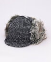 CA4LA TP EARFLAP CAP カシラ 帽子 キャップ ブラウン ブラック【送料無料】