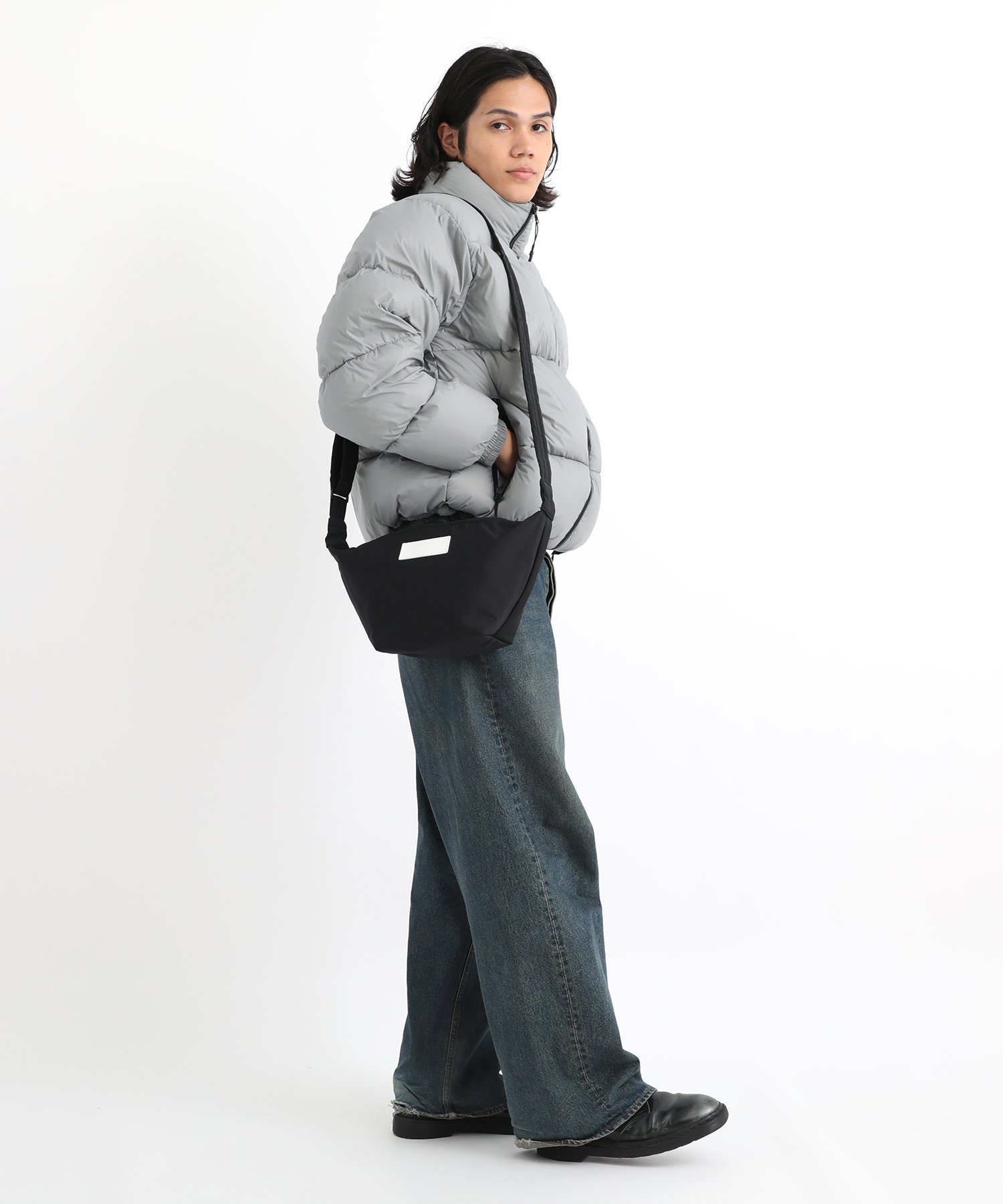 Manhattan Portage Manhattan Portage/(U)Rivera Shoulder Bag Padded Polyester Poplin マンハッタンポーテージ バッグ ショルダーバッグ ブラック【送料無料】