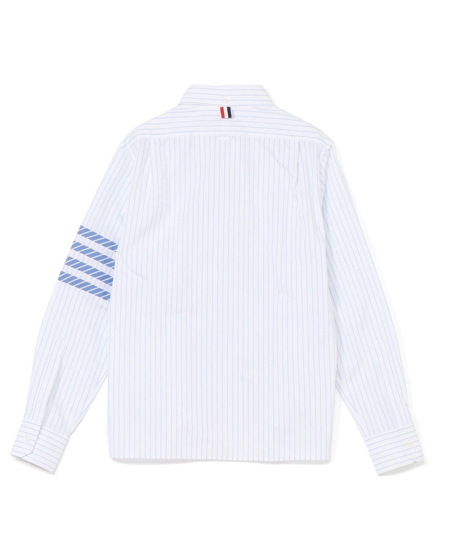 THOM BROWNE STRAIGHT FIT BD LONGSLEEVE SHIRT トムブラウン トップス シャツ・ブラウス ブルー【送料無料】