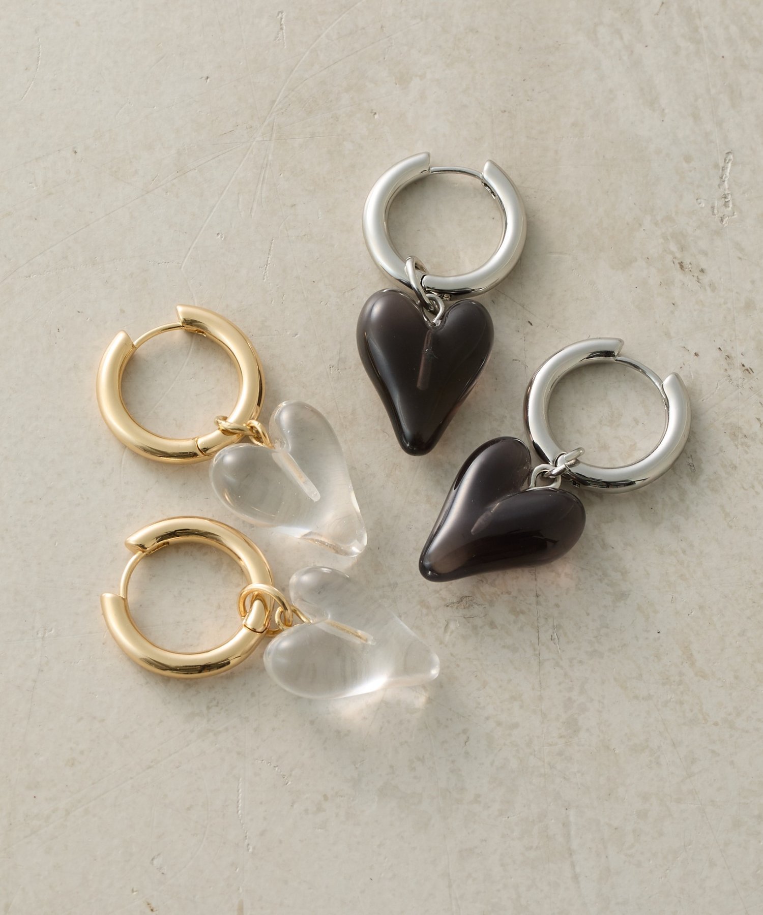 【SALE／30%OFF】COLONY 2139 2WAYハートワンタッチピアス コロニー トゥーワンスリーナイン アクセサリー・腕時計 ピアス シルバー ゴールド