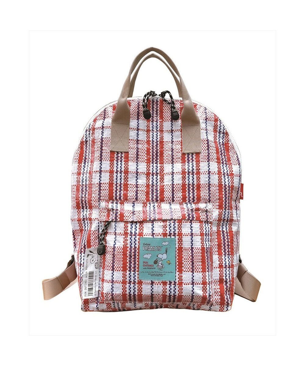 ROOTOTE ルートート ROOTOTE 8581 IP.セオルー.Peanuts-9F ローラ バッグ リュック・バックパック シルバー