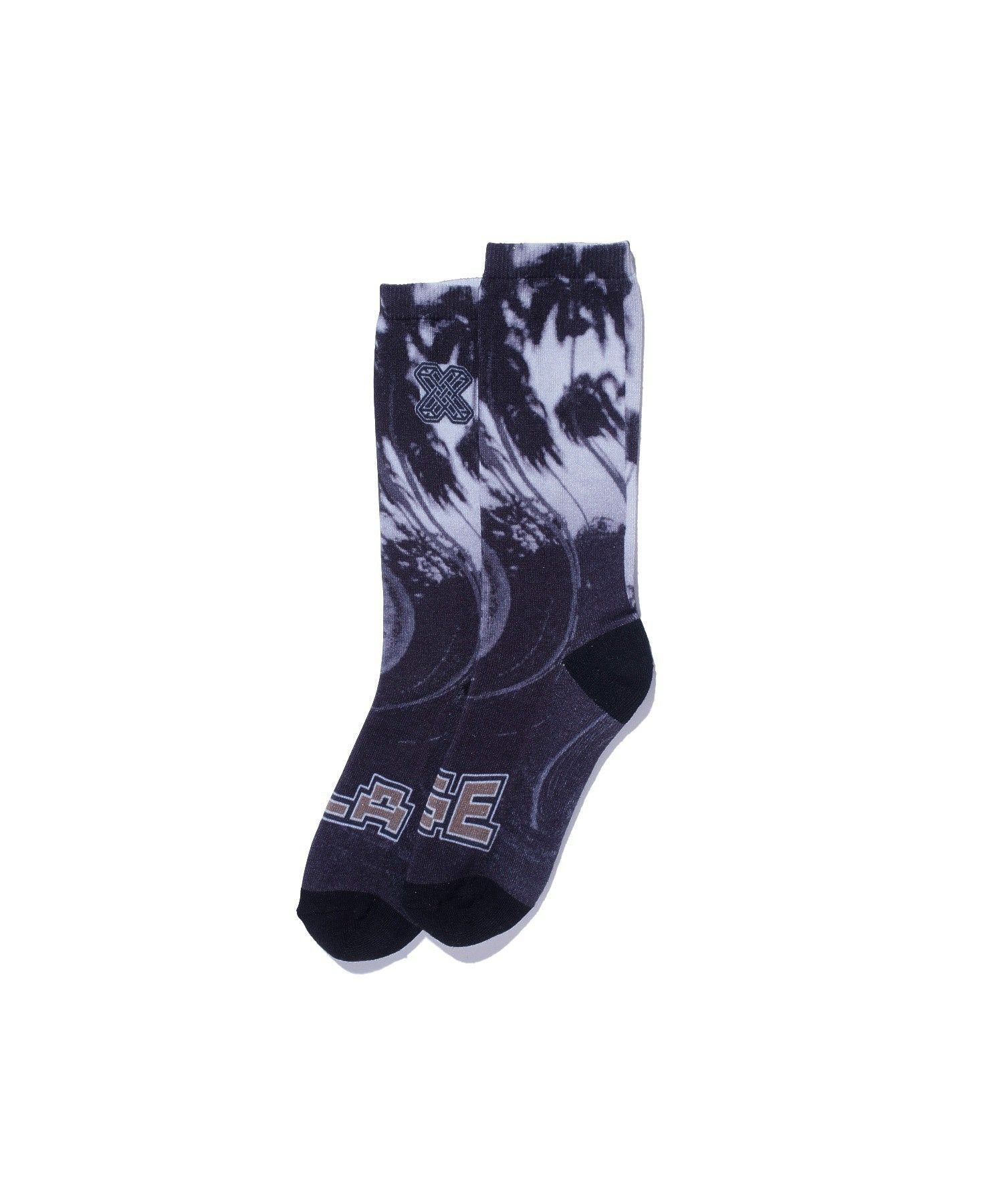 XLARGE PALM TREE SOCKS エクストララージ アクセサリー・腕時計 その他のアクセサリー・腕時計 ブラック