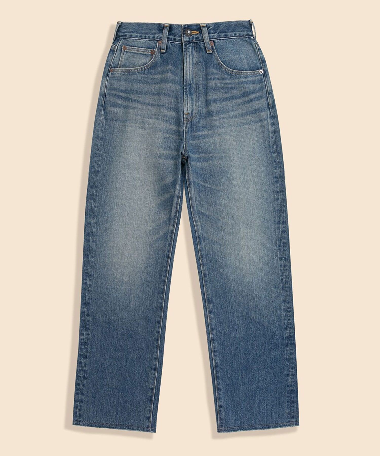 BROOKS BROTHERS コットン クロップド デニムパンツ ブルックス ブラザーズ パンツ ジーンズ・デニムパンツ ブルー【送料無料】
