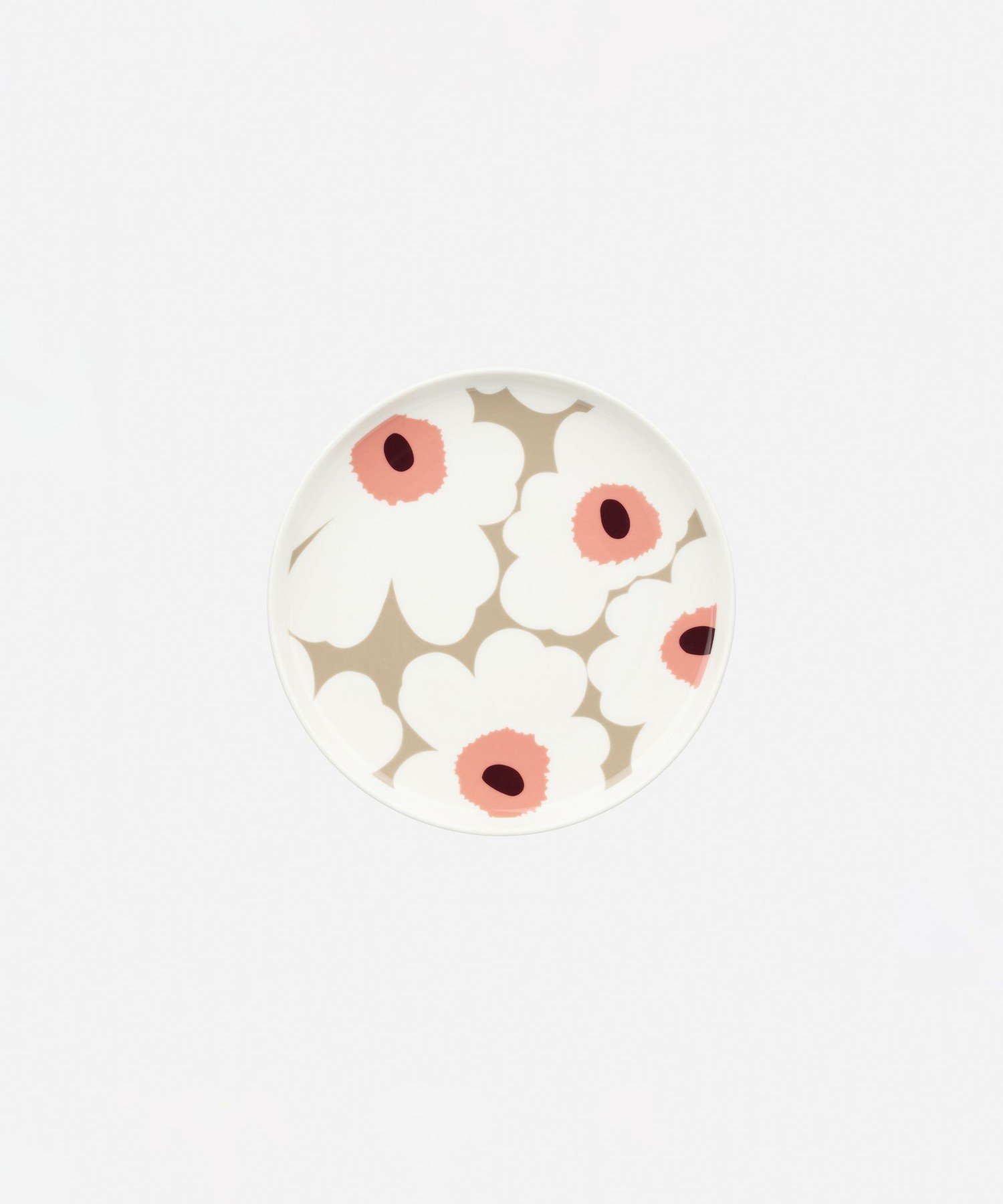 Marimekko Unikko プレート 20cm マリメッコ ファッション雑貨 その他のファッション雑貨 ホワイト【送料無料】...