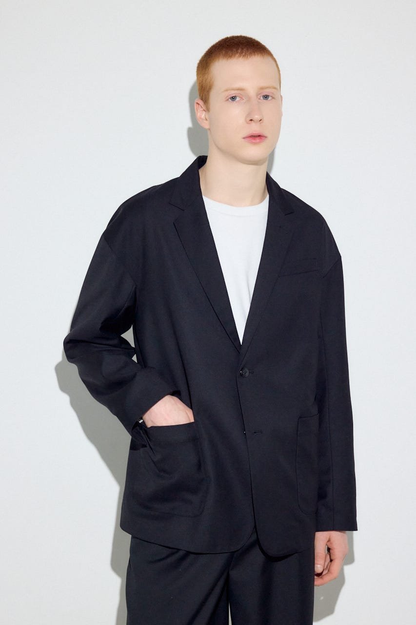 【SALE／30%OFF】AZUL BY MOUSSY テーラードジャケット アズールバイマウジー ジャケット・アウター その他のジャケット・アウター ブラック ネイビー【送料無料】
