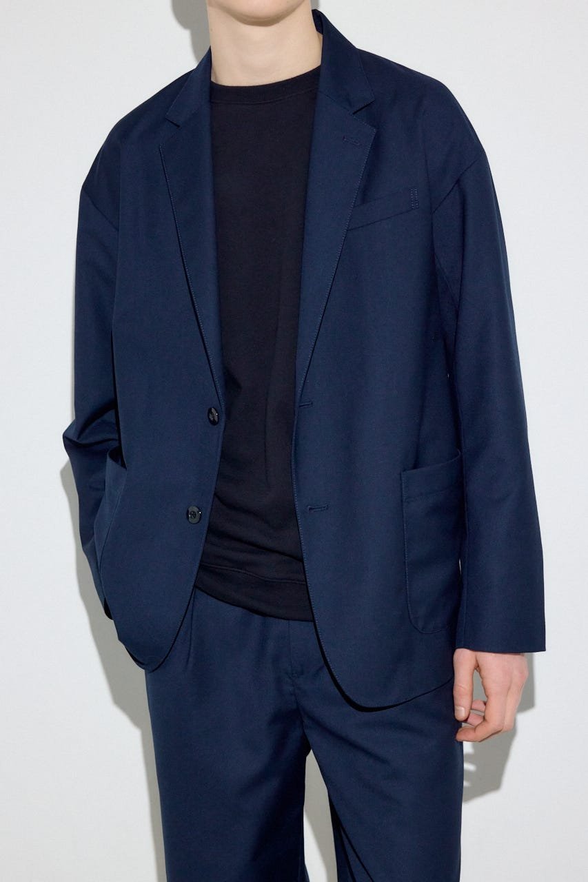 【SALE／30%OFF】AZUL BY MOUSSY テーラードジャケット アズールバイマウジー ジャケット・アウター その他のジャケット・アウター ブラック ネイビー【送料無料】