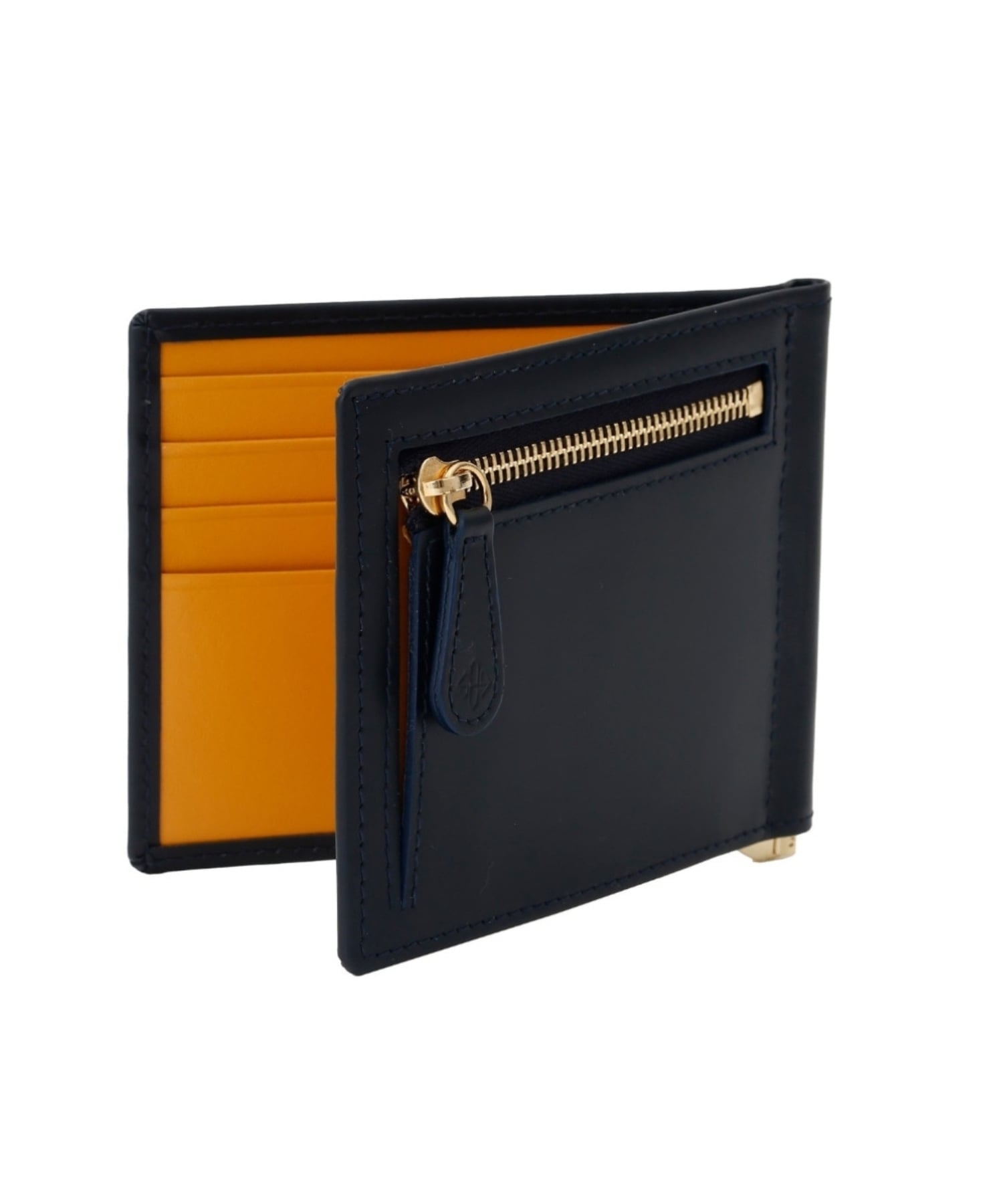 ETTINGER 【公式】BH2194 小銭入れ付マネークリップ エッティンガー 財布・ポーチ・ケース 財布 ブラック イエロー【送料無料】