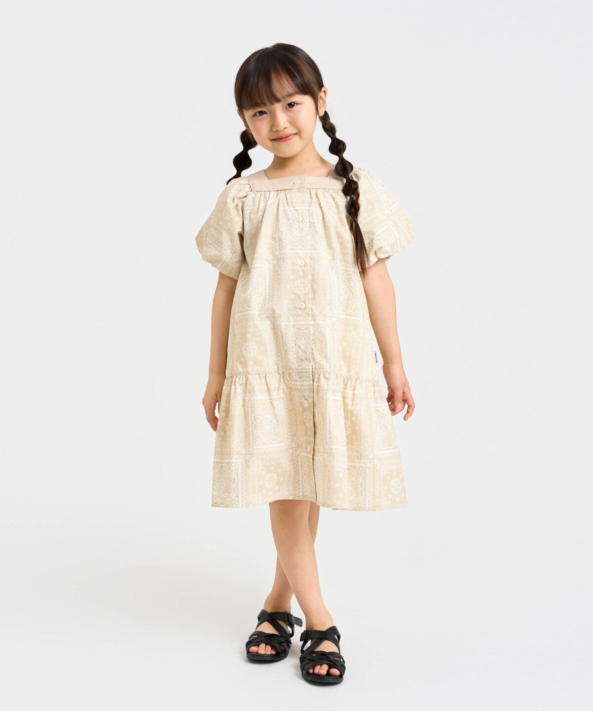 【SALE／40%OFF】COMME CA ISM 【2WAY】バンダナ柄プリント ワンピース コムサイズ...