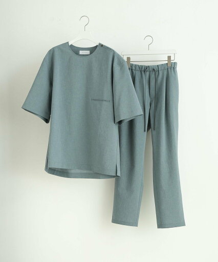 【SALE/60%OFF】ADAM ET ROPE' HOMME 【2点セット】Tシャツ セットアップ /速乾 / 冷感 / イージーケア / ユニセックス アダムエロペ スーツ・フォーマル セットアップスーツ グリーン ブルー ブラウン【送料無料】 【SALE/60%OFF】ADAM ET ROPE' HOMME 【2点セット】Tシャツ セットアップ /速乾 / 冷感 / イージーケア / ユニセックス アダムエロペ スーツ・フォーマル セットアップスーツ グリーン ブルー ブラウン【送料無料】
