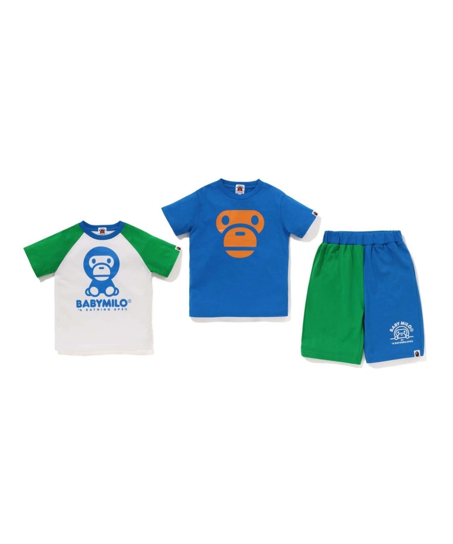 A BATHING APE BABY MILO KIDS GIFT SET ア ベイシング エイプ 福袋・ギフト・その他 ギフトセット ブルー ピンク【送料無料】のサムネイル