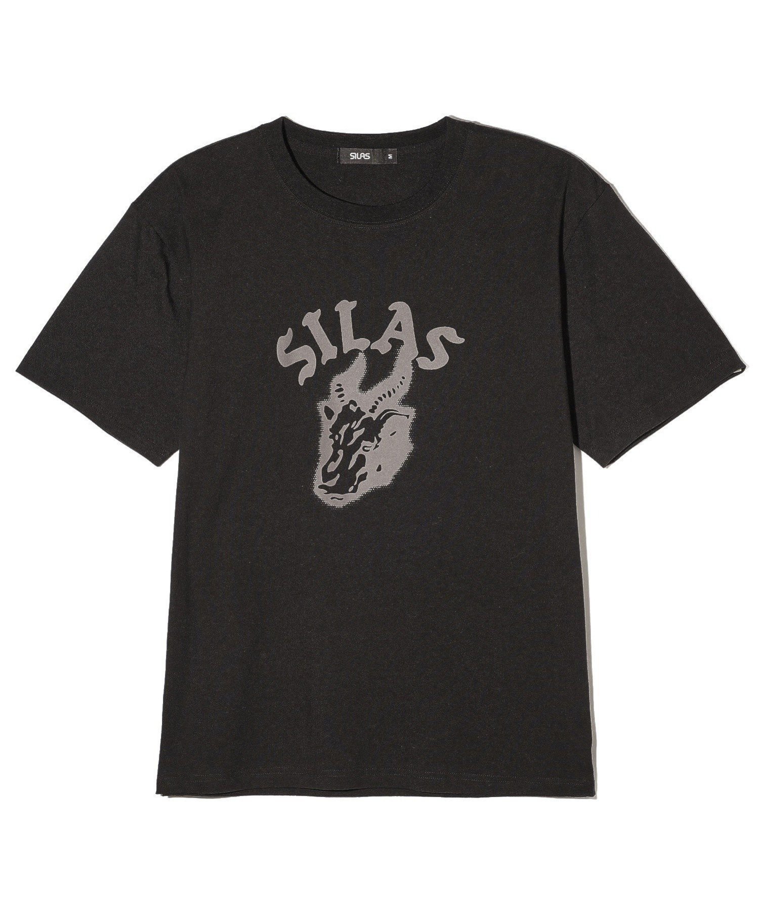 SILAS GOAT S/S TEE SILAS サイラス トップス カットソー Tシャツ ブラック グレー ホワイト【送料無料】