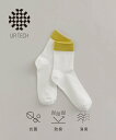 【SALE/10%OFF】URBAN RESEARCH 『UR TECH』バイカラーソックス アーバンリサーチ 靴下・レッグウェア 靴下 ネイビー ホワイト