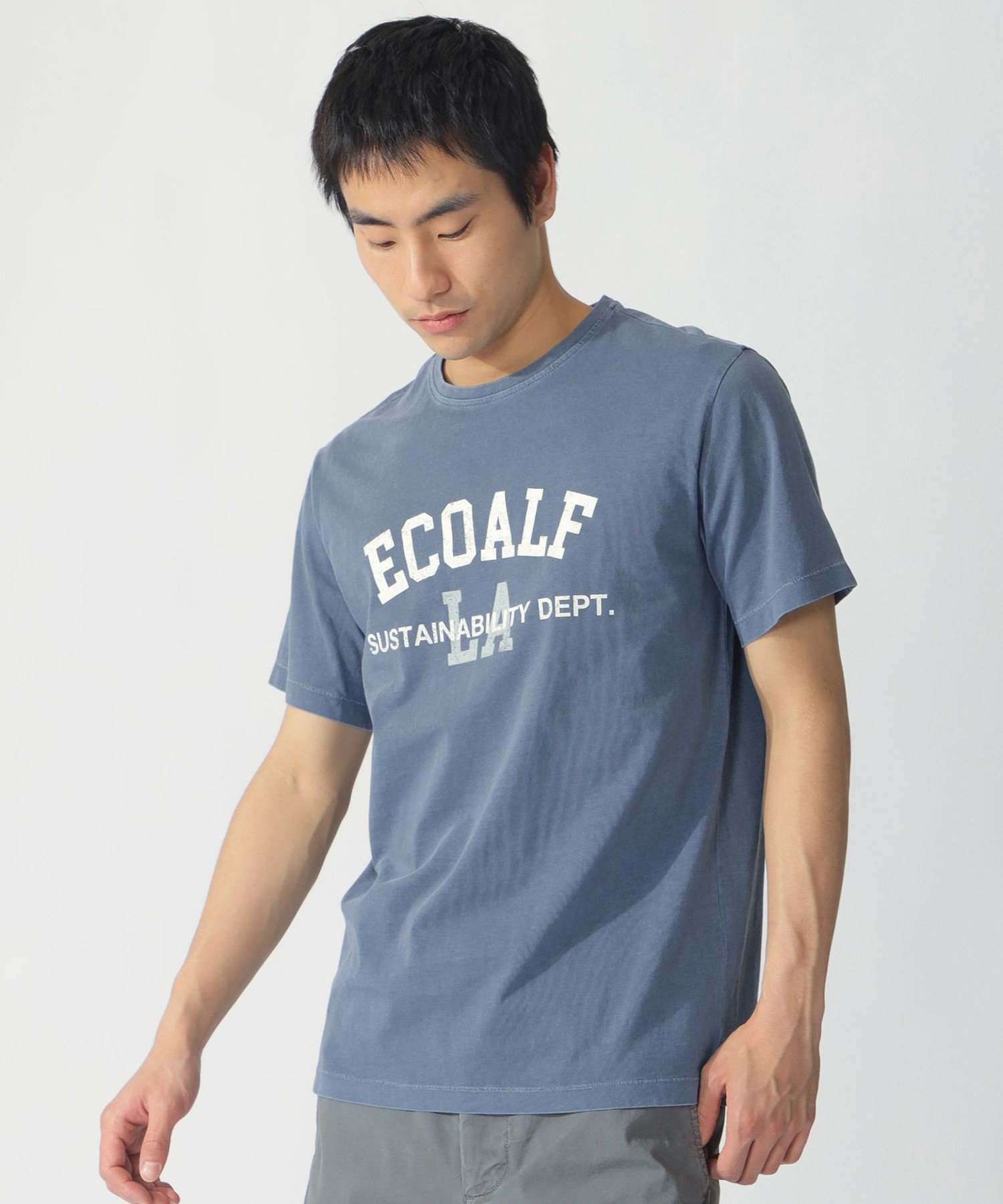 ECOALF VENICE Tシャツ / VENICEALF T-SHIRT エコアルフ トップス カットソー・Tシャツ ネイビー【送料無料】