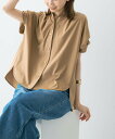【SALE/20%OFF】URBAN RESEARCH ROSSO 汗染防止デザインカットブラウス アーバンリサーチロッソ トップス シャツ・ブラウス ネイビー ホワイト グリーン ベージュ【送料無料】