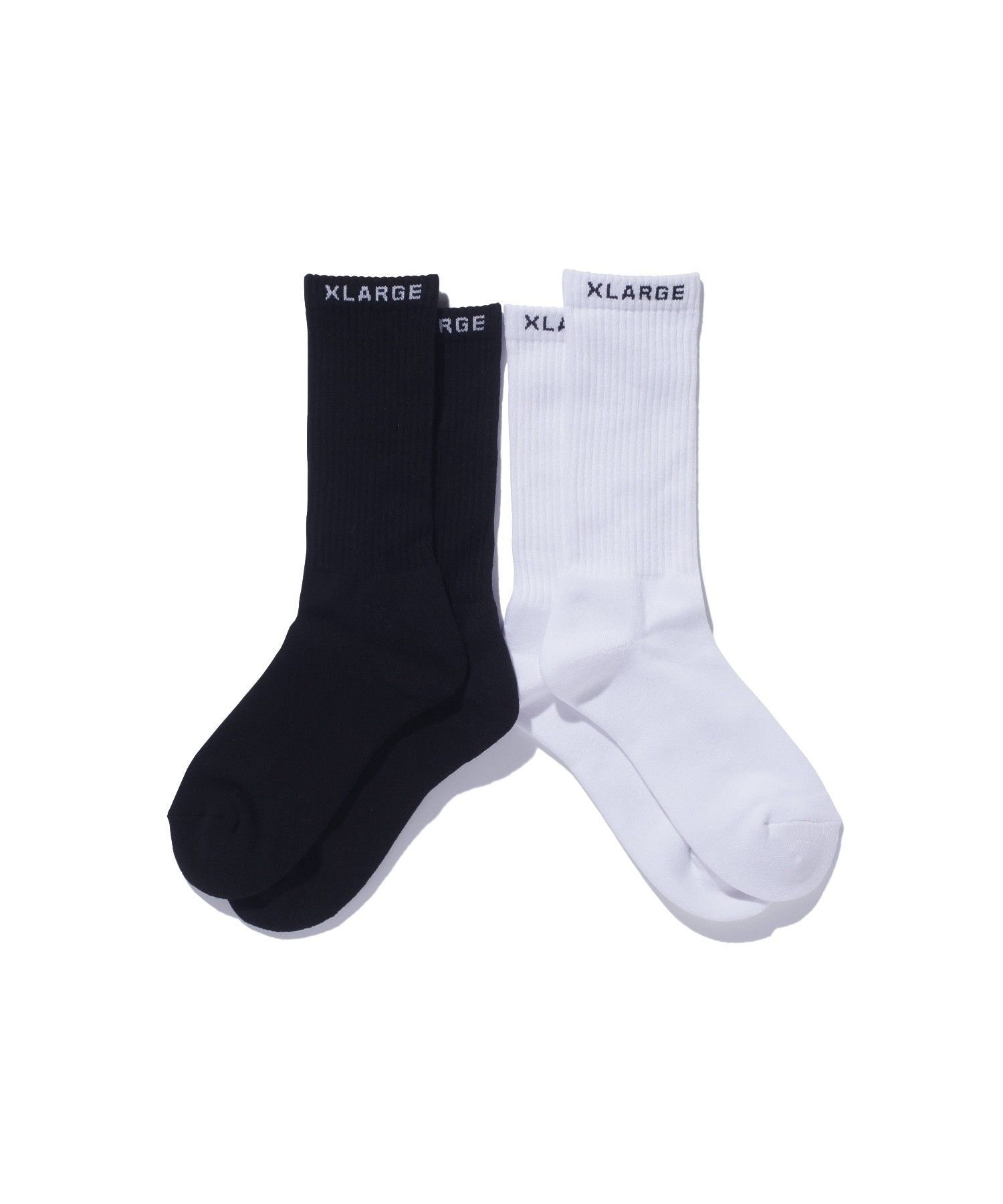 XLARGE 2P MIDDLE LENGTH SOCKS エクストララージ アクセサリー・腕時計 その他のアクセサリー・腕時計