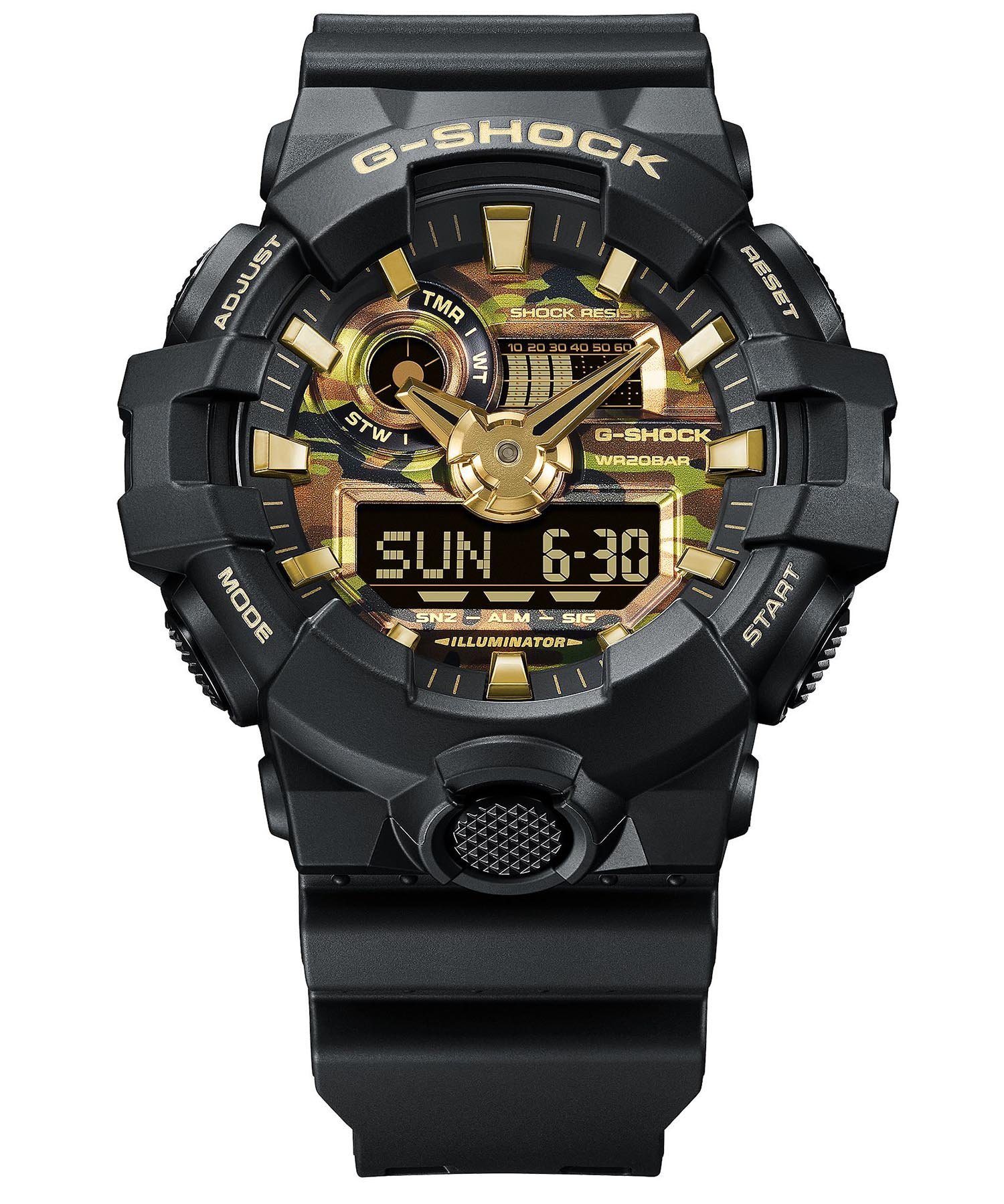 G-SHOCK / GA-700CF-1AJF ブリッジ アクセサリー・腕時計 腕時計