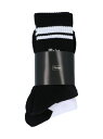 【SALE/20%OFF】Pledge Pledge/(M)【EX】 ONEPOINT LOGO SOCKS 2P SET レアリゼ 靴下・レッグウェア 靴下 ブラック ホワイト(4)