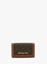 【SALE/70%OFF】MICHAEL KORS 【日本限定】JET SET TRAVEL キーケース スモール - MKシグネチャー マイケルコース マイケル・コース 財布・ポーチ・ケース その他の財布・ポーチ・ケース ブラウン【送料無料】