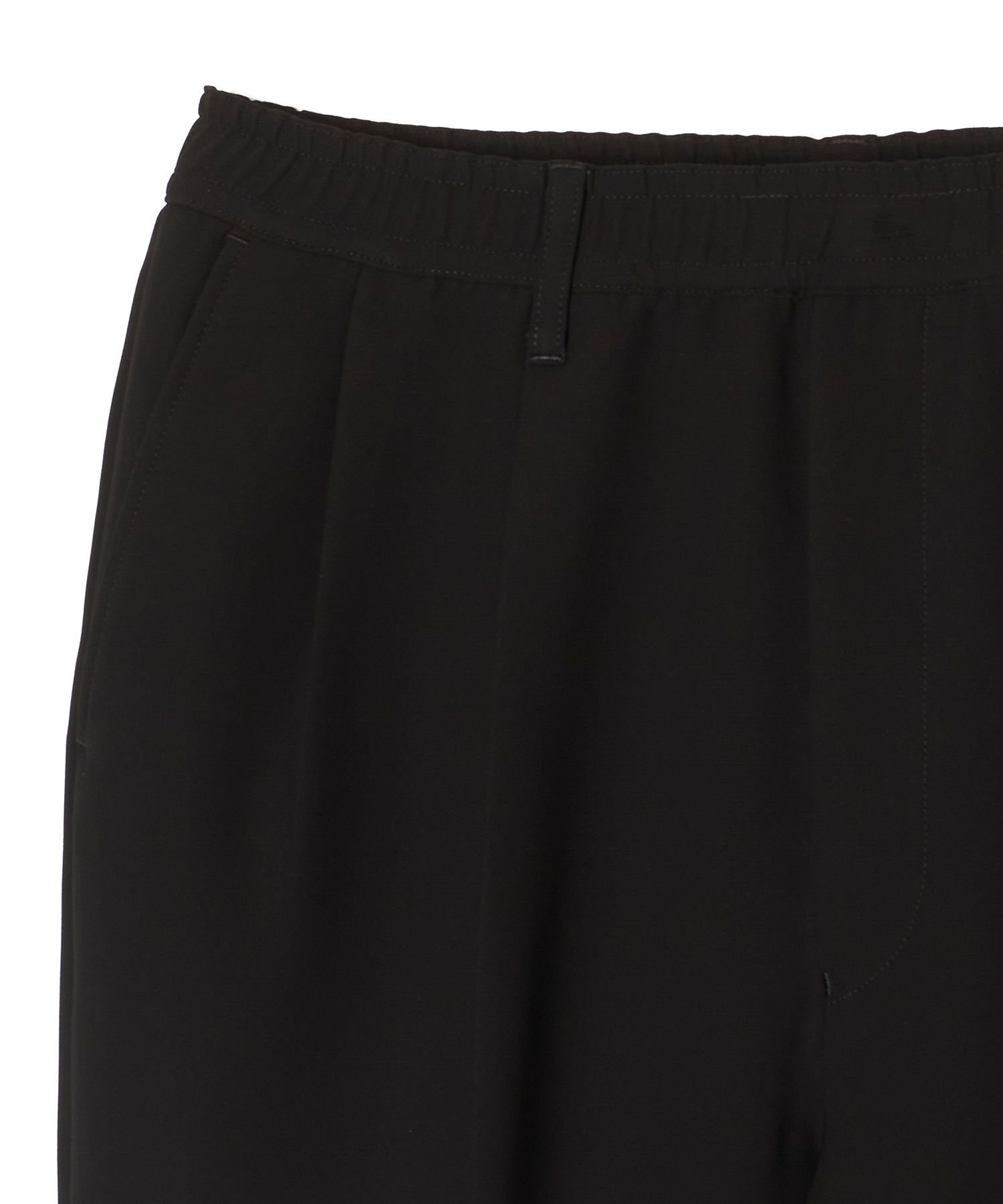 N.HOOLYWOOD COMPILE WIDE TAPERED EASY SLACKS エヌ．ハリウッド パンツ スラックス・ドレスパンツ ブラック【送料無料】