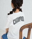 【SALE/35%OFF】ROPE' PICNIC KIDS 【KIDS】【Champion】速乾・UVカット/ショートスリーブTシャツ ロペピクニック トップス カットソー・Tシャツ ホワイト