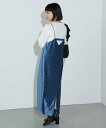 【SALE/60%OFF】BEAMS HEART WOMEN ベロアワンピース * ロングスリーブTシャツ(セットアイテム) ビームス アウトレット ワンピース・ドレス ワンピース ブラック ブルー【送料無料】
