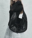 SETUP-EXE 【SETUP-EXE】STAR HOBO BAG ネバーマインドザエックスユー/チカシツプラス バッグ ショルダーバッグ ブラック【送料無料...
