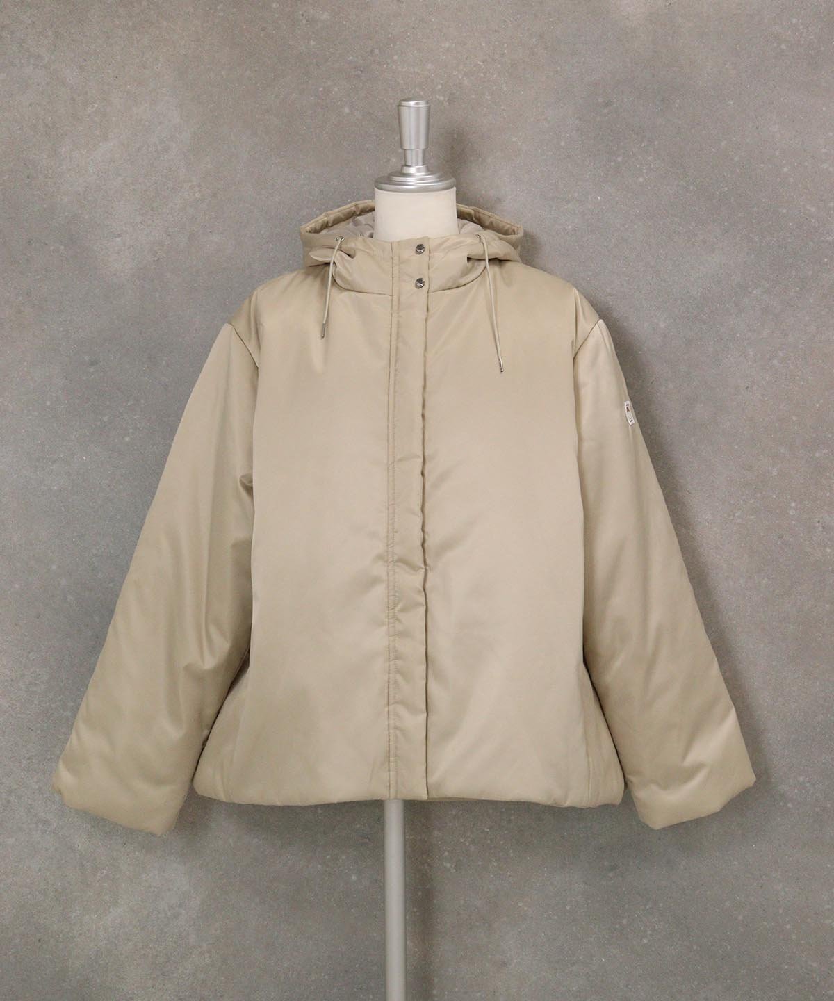 【SALE／30%OFF】STUDIO PICONE 【スタジオピッコーネ公式】フード付き撥水中綿ジャケット スタジオピッコーネ ジャケット・アウター その他のジャケット・アウター ブラウン ベージュ ブラック【送料無料】