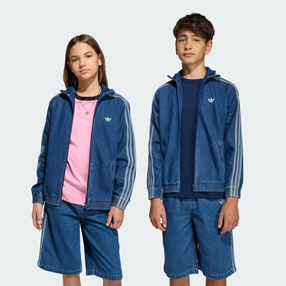 adidas 【公式】アディダス adidas ファイヤーバード トラックトップ デニム アディダス ジャケット・アウター ブルゾン・ジャンパー【送料無料】...