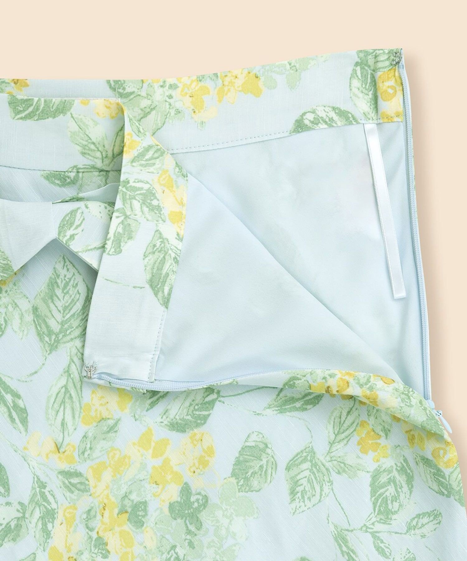 BROOKS BROTHERS ビスコース/リネン フローラルプリント ベルテッド マーメイドライン ミディスカート ブルックス ブラザーズ スカート その他のスカート【送料無料】