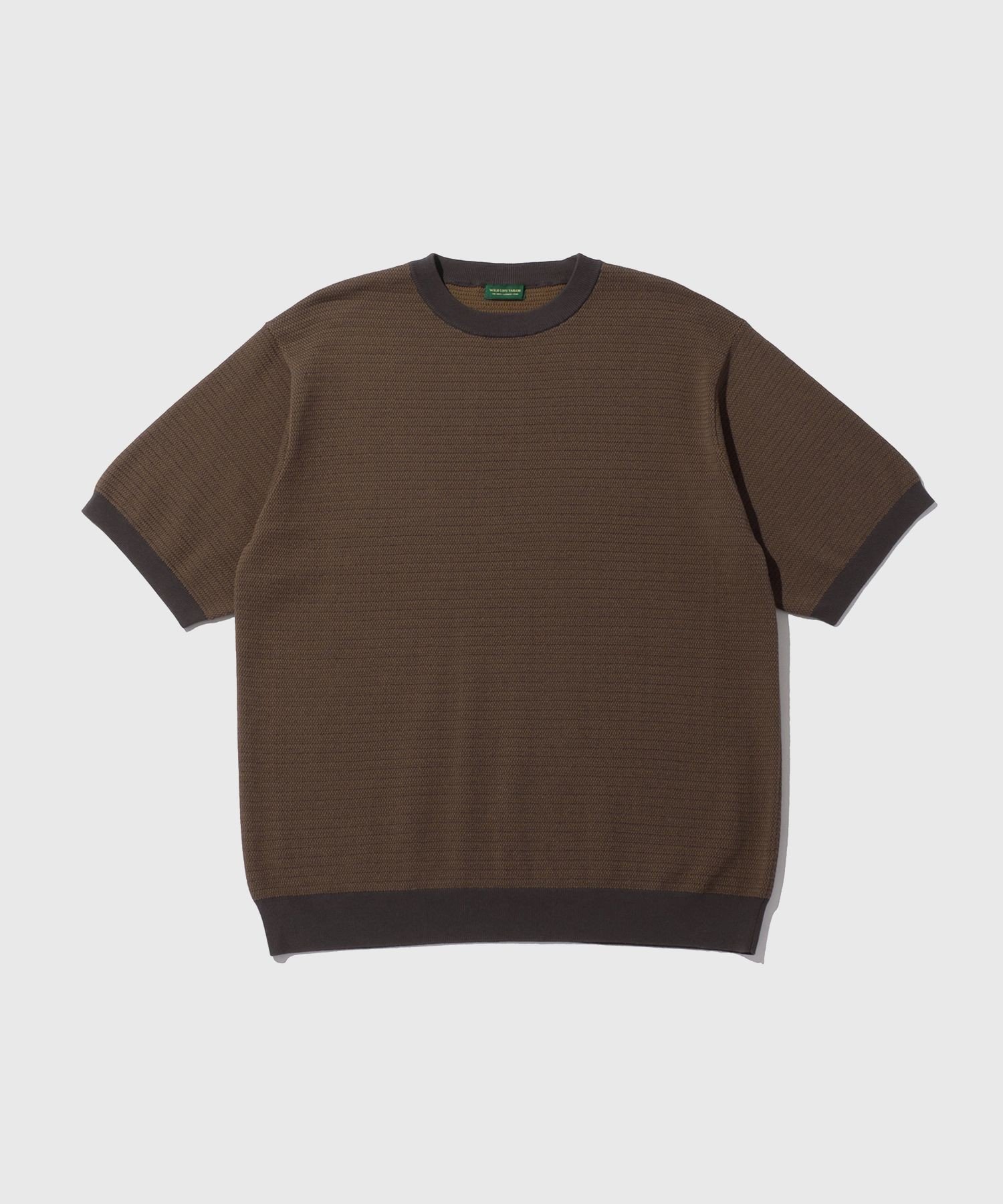 WILD LIFE TAILOR Adam et Rope' KANOKO S/S KNIT アダムエロペ トップス カットソー・Tシャツ グレー【送料無料】