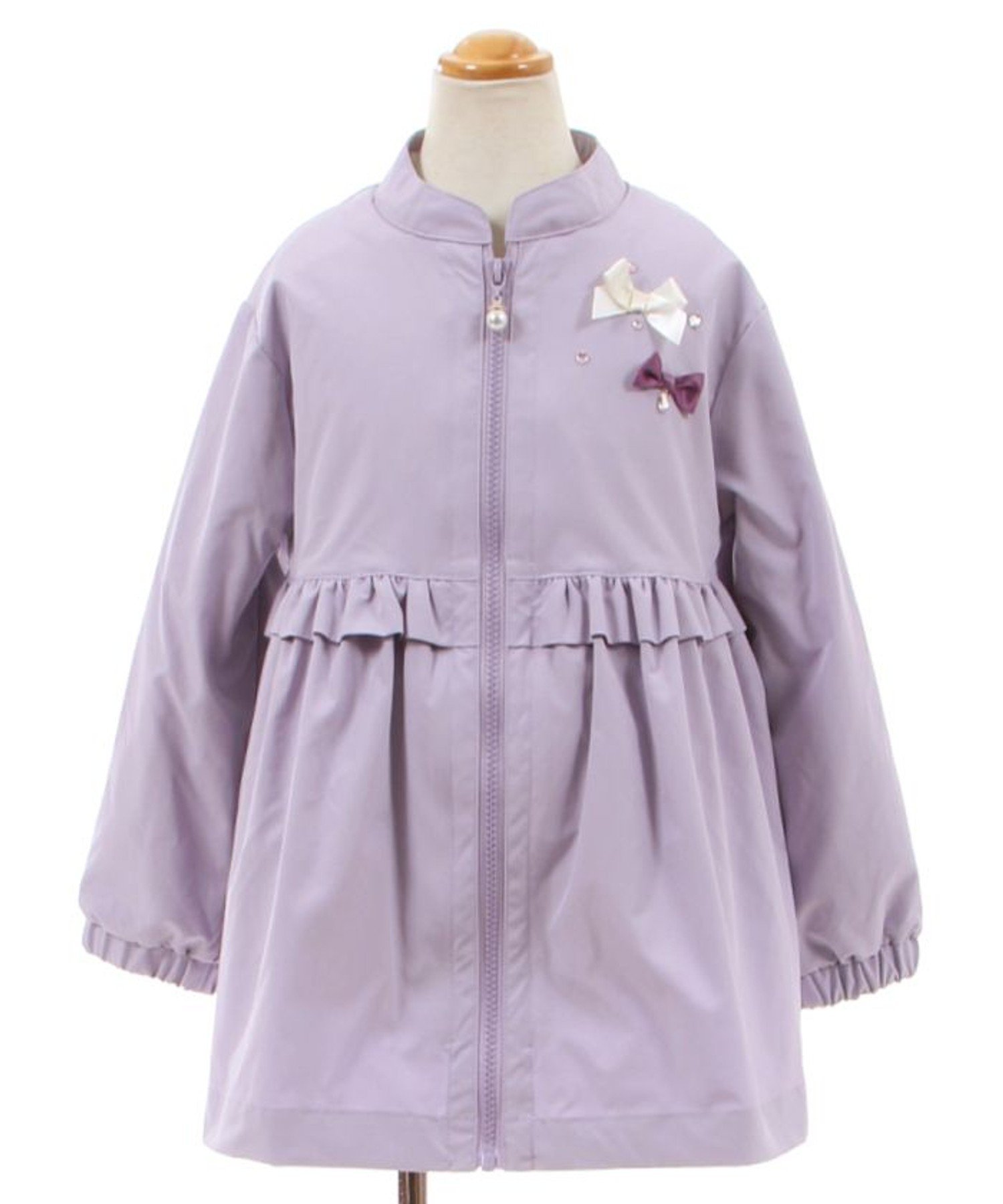 【SALE／71%OFF】axes femme kids 3wayフェミニンブルゾン アクシーズファム ジャケット・アウター ブルゾン・ジャンパー パープル ブルーのサムネイル