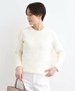 【SALE/70%OFF】INDIVI 【春のトレンド!】フリンジボーダーニット インディヴィ トップス ニット ネイビー ホワイト【送料無料】