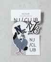 NANO universe 「NJ/CLUB」CARRYSTOCKKIT&BAG ステッカーセット ナノユニバース ファッション雑貨 その他のファッション雑貨
