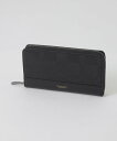 BLACK LABEL CRESTBRIDGE エンボスチェックラウンドジップウォレット ブルーレーベル / ブラックレーベル・クレストブリッジ 財布・ポーチ・ケース コインケース・小銭入れ・札入れ ブラック【送料無料】(4)