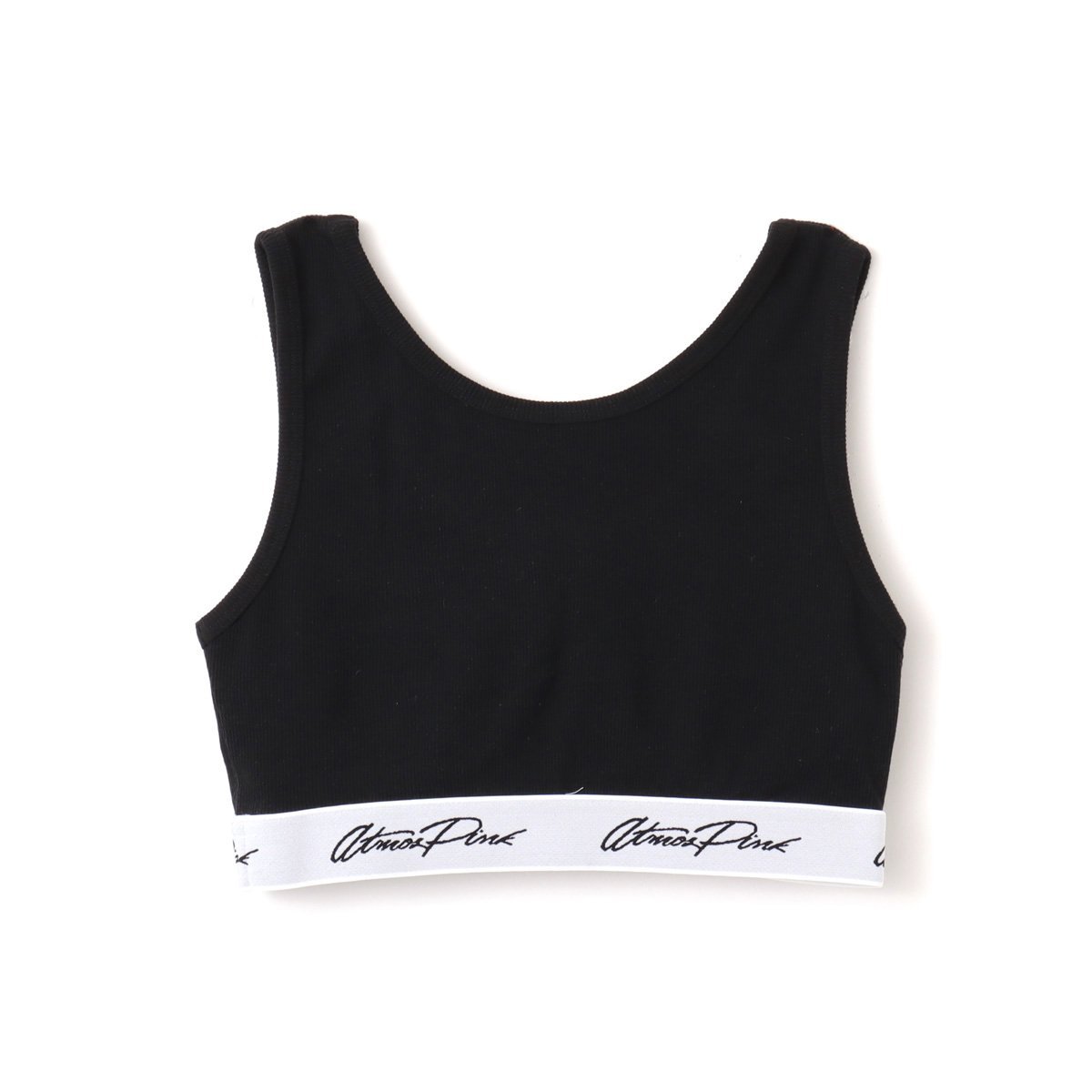 atmos pink atmos pink Basic inner wear BLACK アトモス トップス ノースリーブ・タンクトップ ブラック