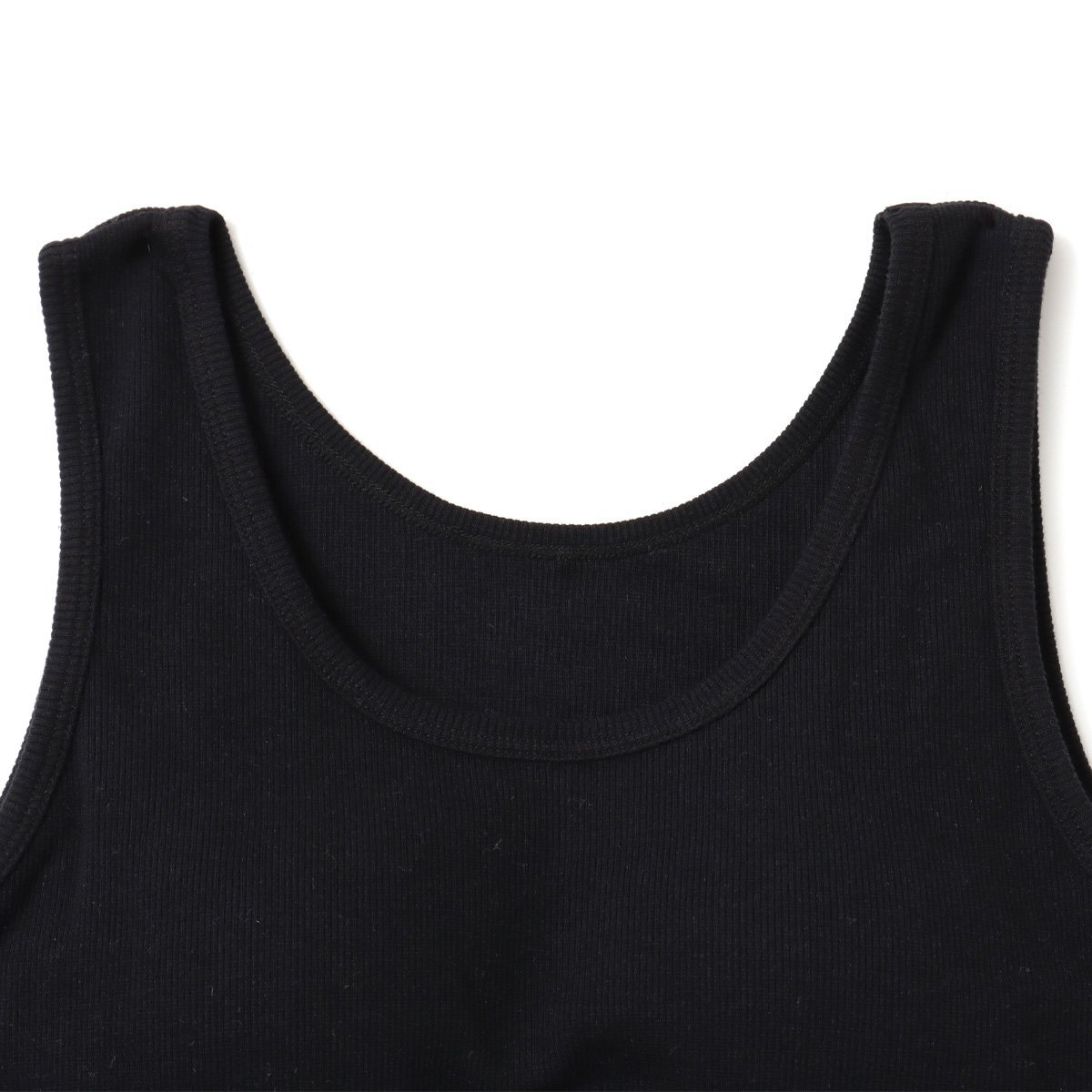 atmos pink atmos pink Basic inner wear BLACK アトモス トップス ノースリーブ・タンクトップ ブラック