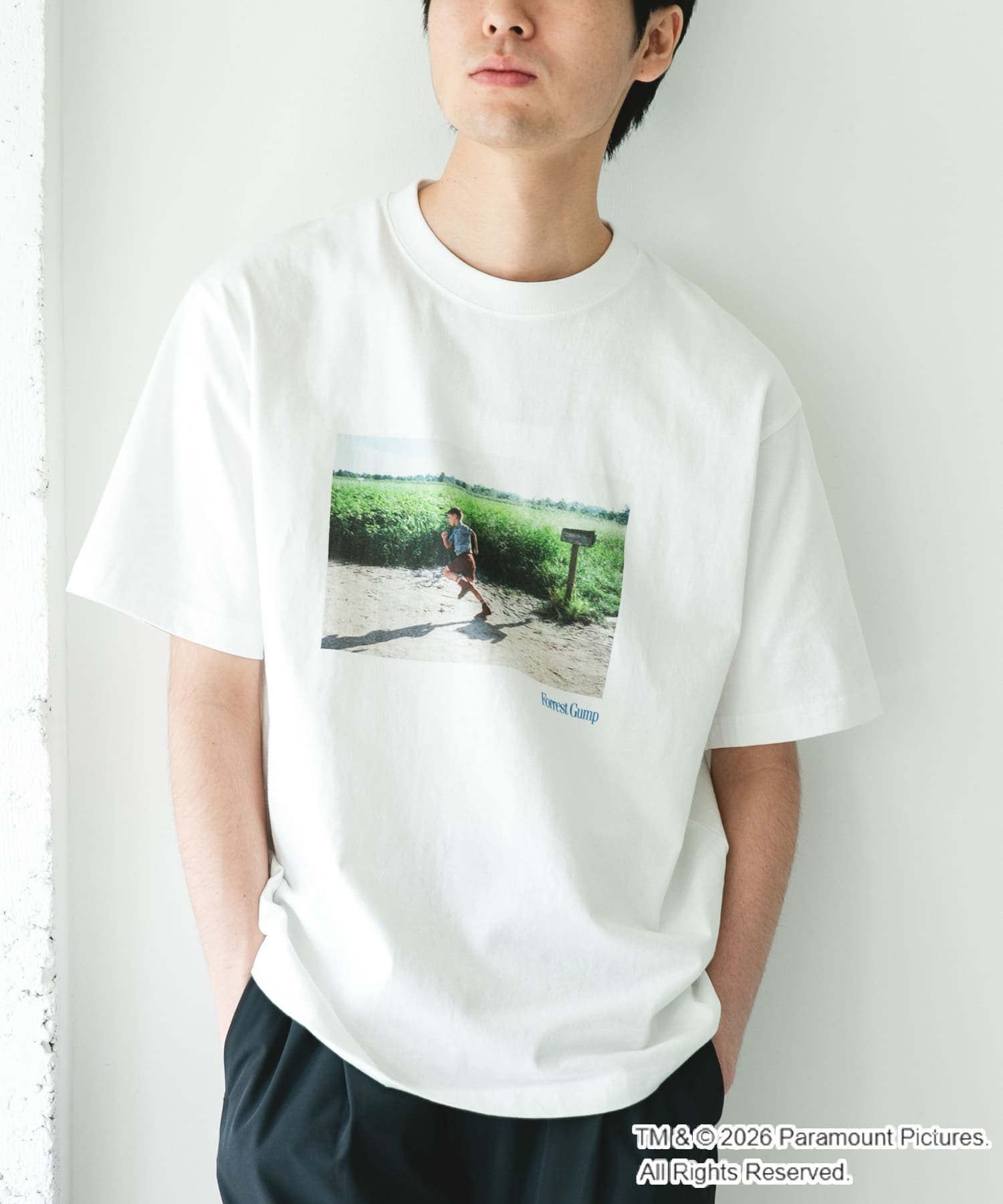 Forrest Gump Short-Sleeve T-Shirts アーバンリサーチドアーズ トップス カットソー・Tシャツ ホワイト
