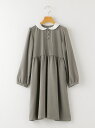 【SALE/30%OFF】SHIPS KIDS SHIPSKIDS:ピンタックツイルワンピース(140~150cm) シップス ワンピース・ドレス その他のワン...