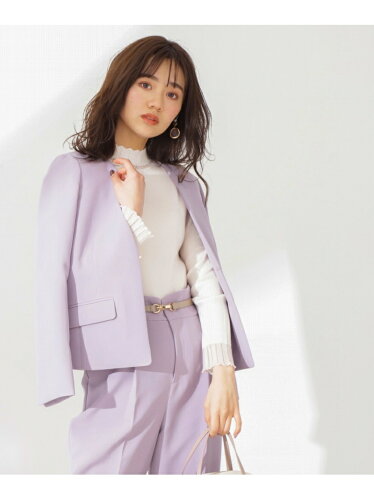 Proportion Body Dressing セットアップ対応 ノーカラージャケット プロポーションボディドレッシング コート ジャケット テーラードジャケット パープル グレー 送料無料 日本代購流行生活代購館 Myjp 日本代購 Proportion Body Dressing セットアップ対応 ノーカラージャケット プロポーションボディドレッシング コート ジャケット テーラードジャケット パープル グレー 送料無料 日本代購流行生活代購館 Myjp 日本代購