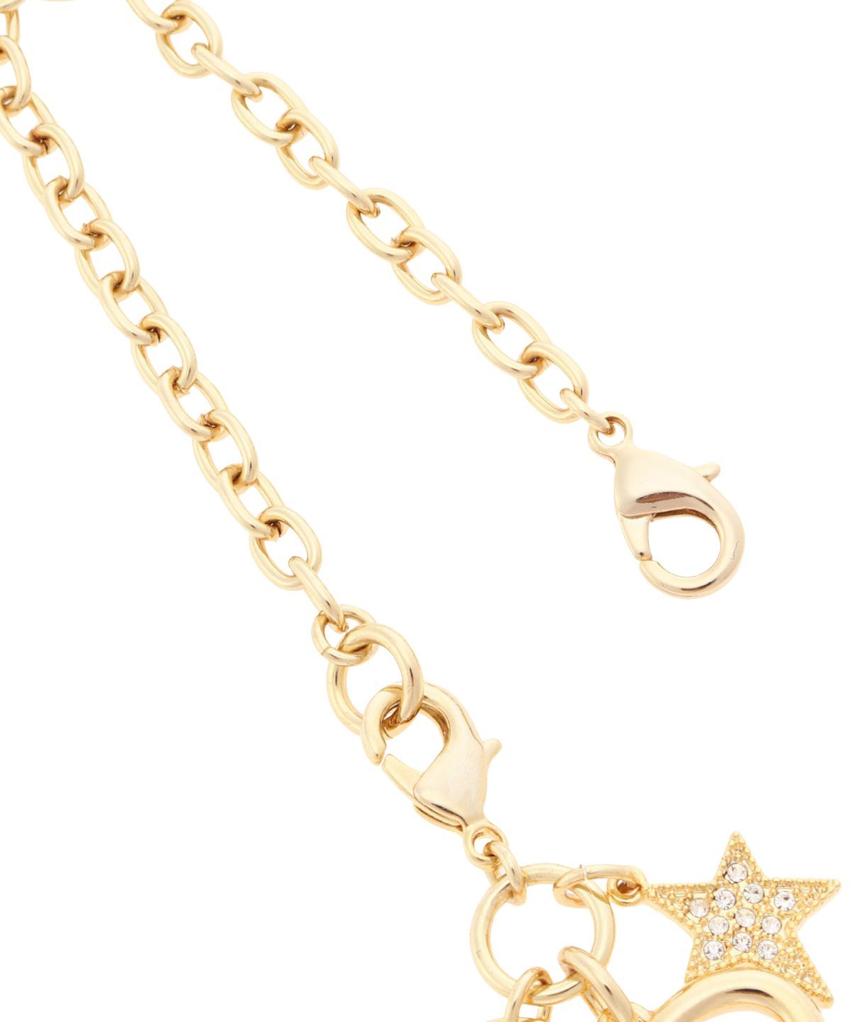 SAMANTHAVEGA スタンダードイニシャルチャーム(S) サマンサ ベガ ファッション雑貨 チャーム・キーチェーン ゴールド
