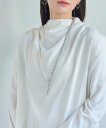 Phoebe マルチwayメタルボール*パールネックレス ジュエルアディクト アクセサリー・腕時計 ネックレス シルバー【送料無料】