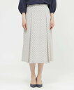 【SALE/27%OFF】Paul Stuart 【WEB・一部店舗限定/ウォッシャブル】トライアングルプリント スカート ポール・スチュアート スカート その...