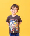 ANPANMAN KIDS COLLECTION ANPANMAN KIDS COLLECTION/(K)ヴィンテージライク集合Tシャツ アンパンマンキッズコレ...