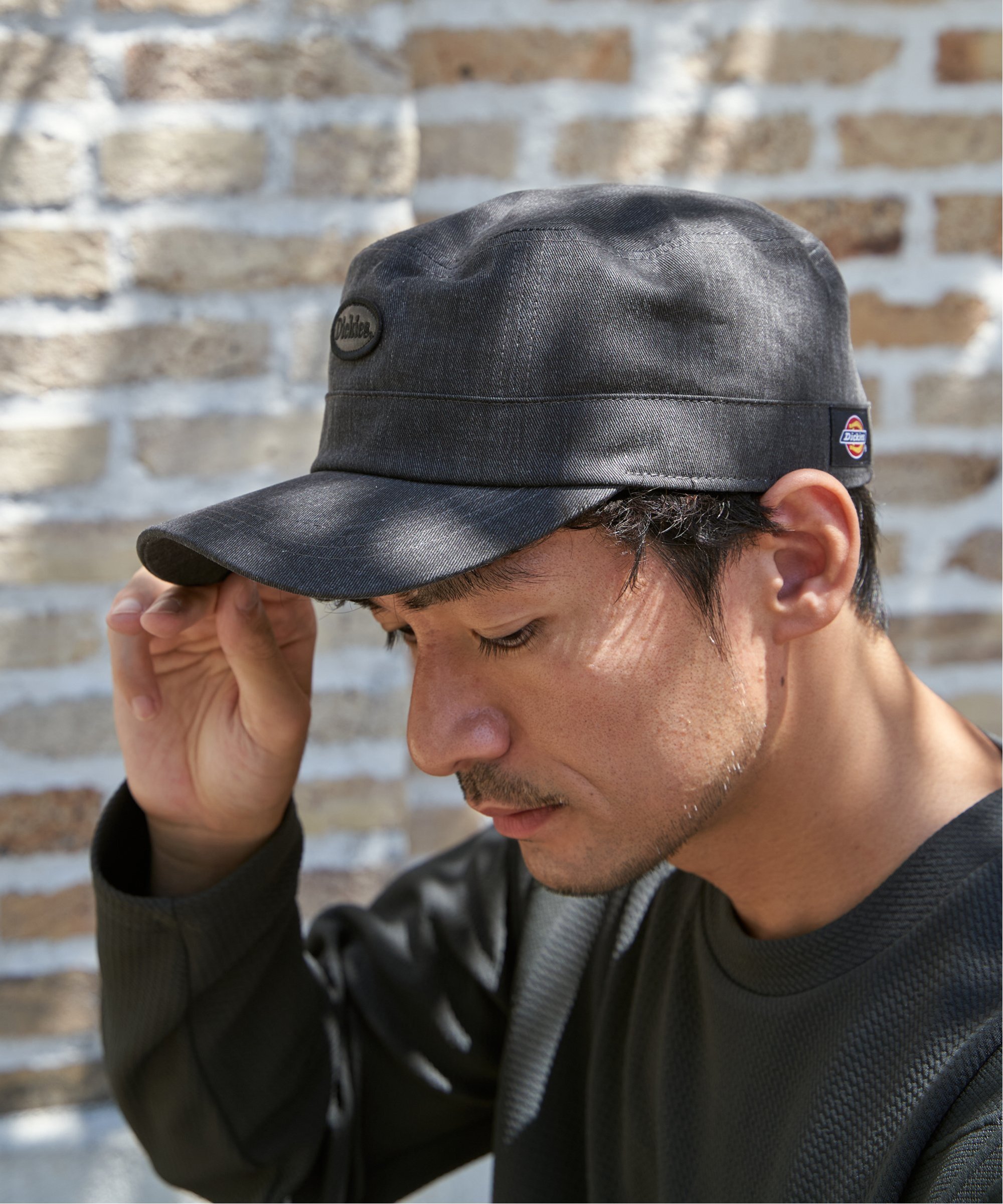 【SALE／20%OFF】ikka Dickies ディッキーズ ワッペンウォッシュワークキャップ イッカ 帽子 その他の帽子 ブラック グリーン