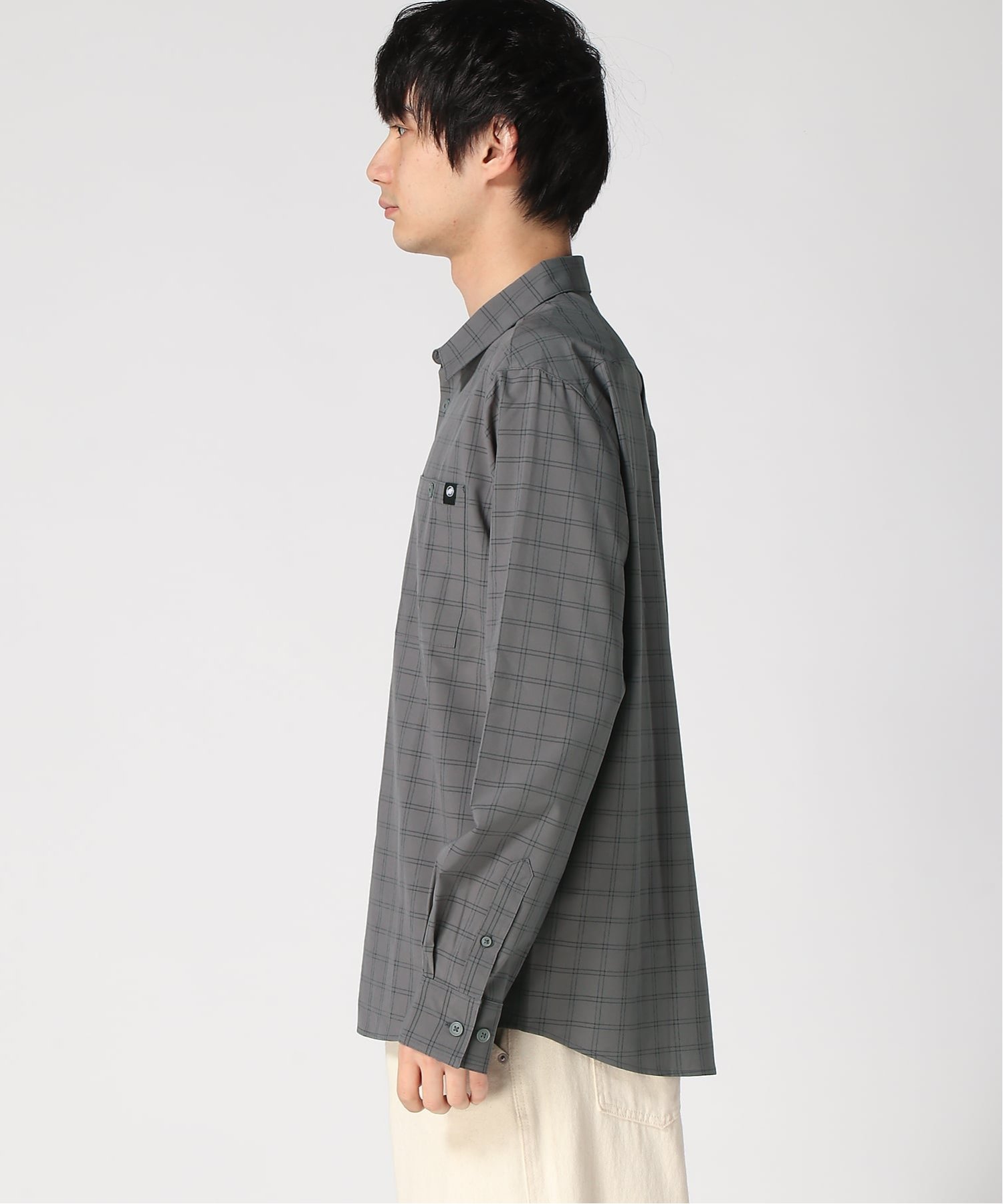 MAMMUT MAMMUT/(M)【公式】レンニ ロングスリーブ シャツ アジア マムート トップス シャツ・ブラウス ブラック【送料無料】
